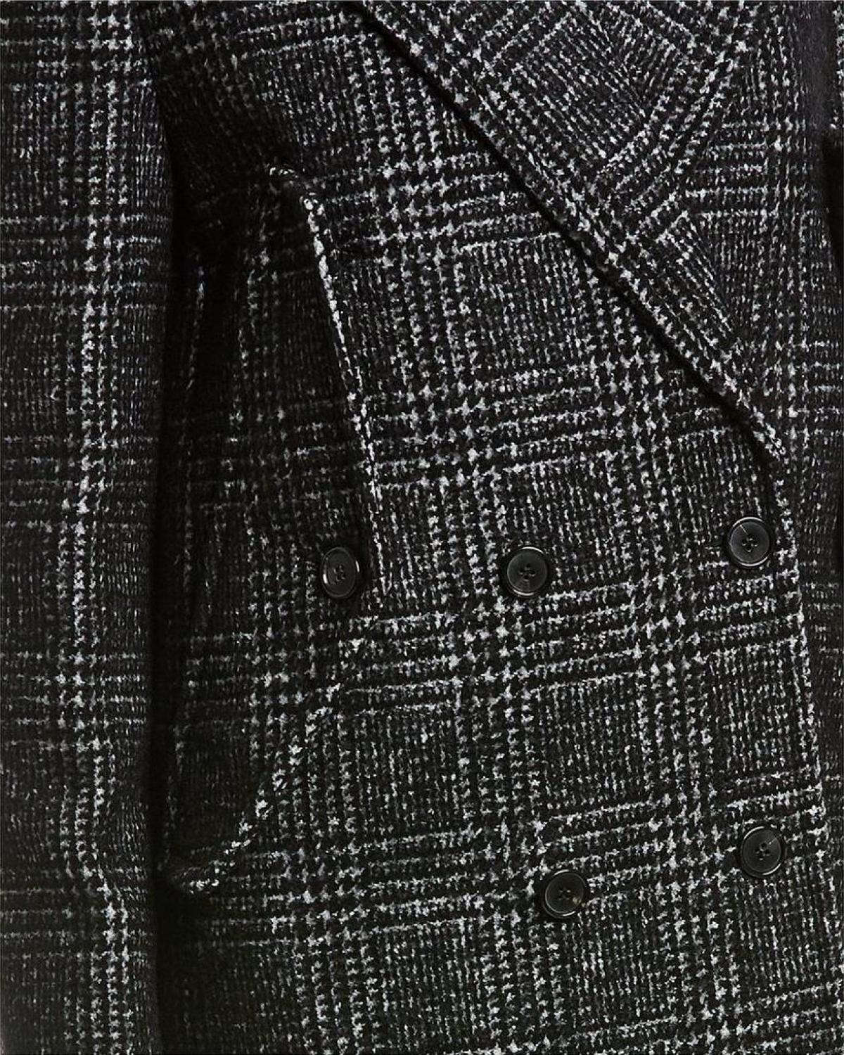 Michael kors wool blend best sale officer's coat