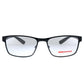 Prada Linea Rossa Lifestyle PS 50GV 1AB1O1 53mm Unisex Rectangle Eyeglasses 53mm