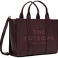 Burgundy 'The Leather Medium Tote Bag' Tote