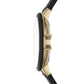 Women's Park Row Black Silicone Strap Watch 34mm