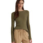 Rib-Knit Silk-Blend Sweater