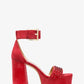 Tara Embellished Suede Platform Sandal