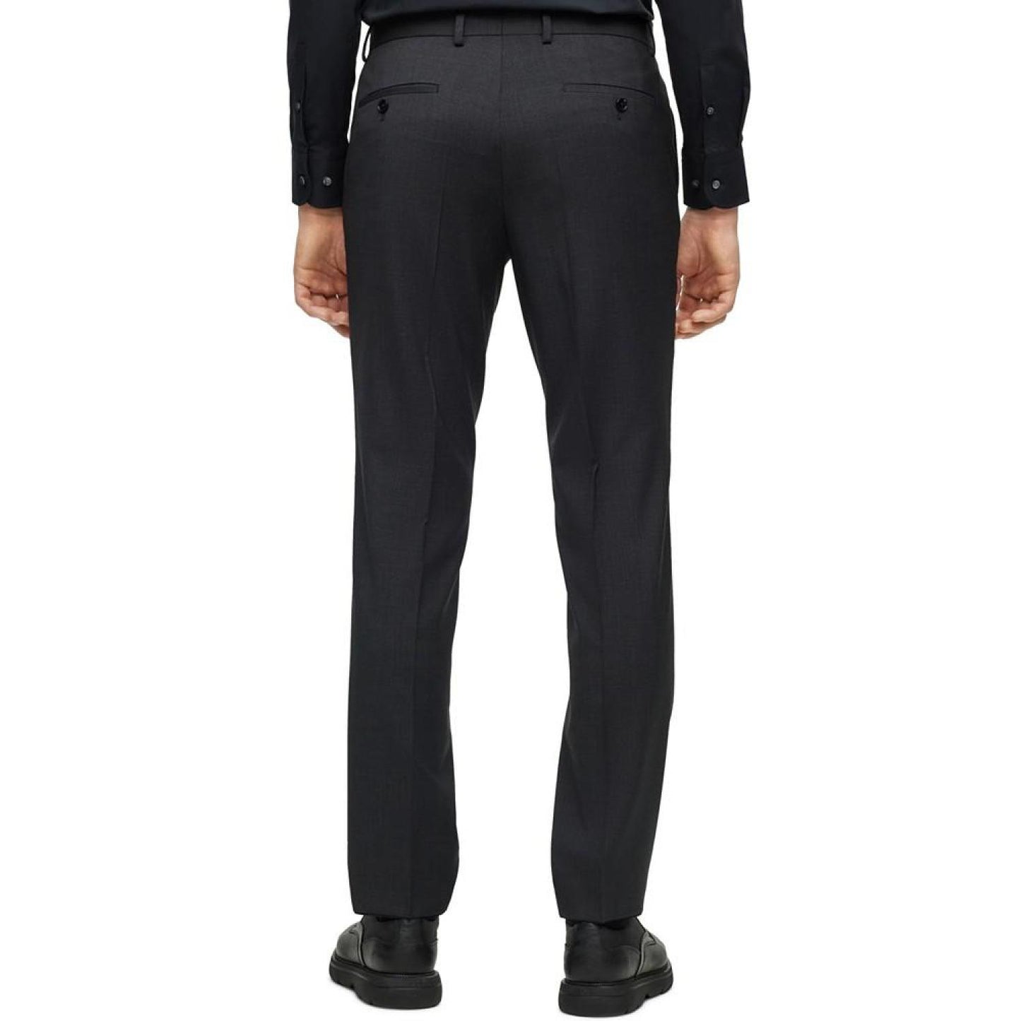 Men's Slim-Fit Stretch Wool Suit, 3 Piece Set