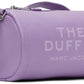 Purple 'The Leather' Duffle Bag