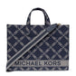 Michael Michael Kors Gigi Logo Jacquard Large Tote Bag