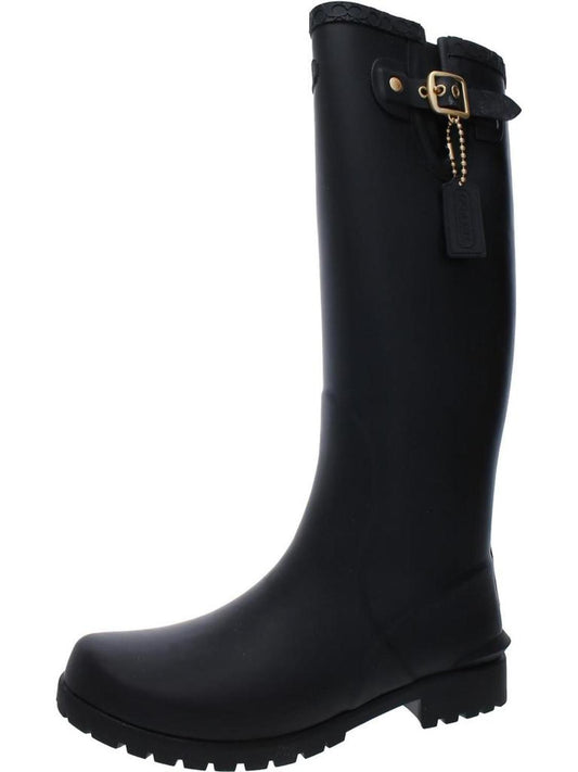 Riley Rain Boot Womens Rubber Pull-on Rain Boots
