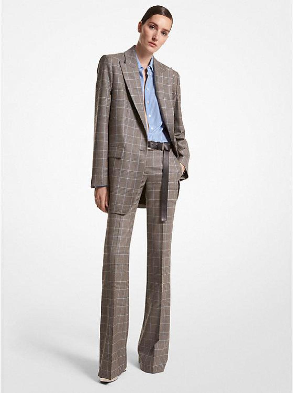 Darcy Glen Plaid Wool Blazer