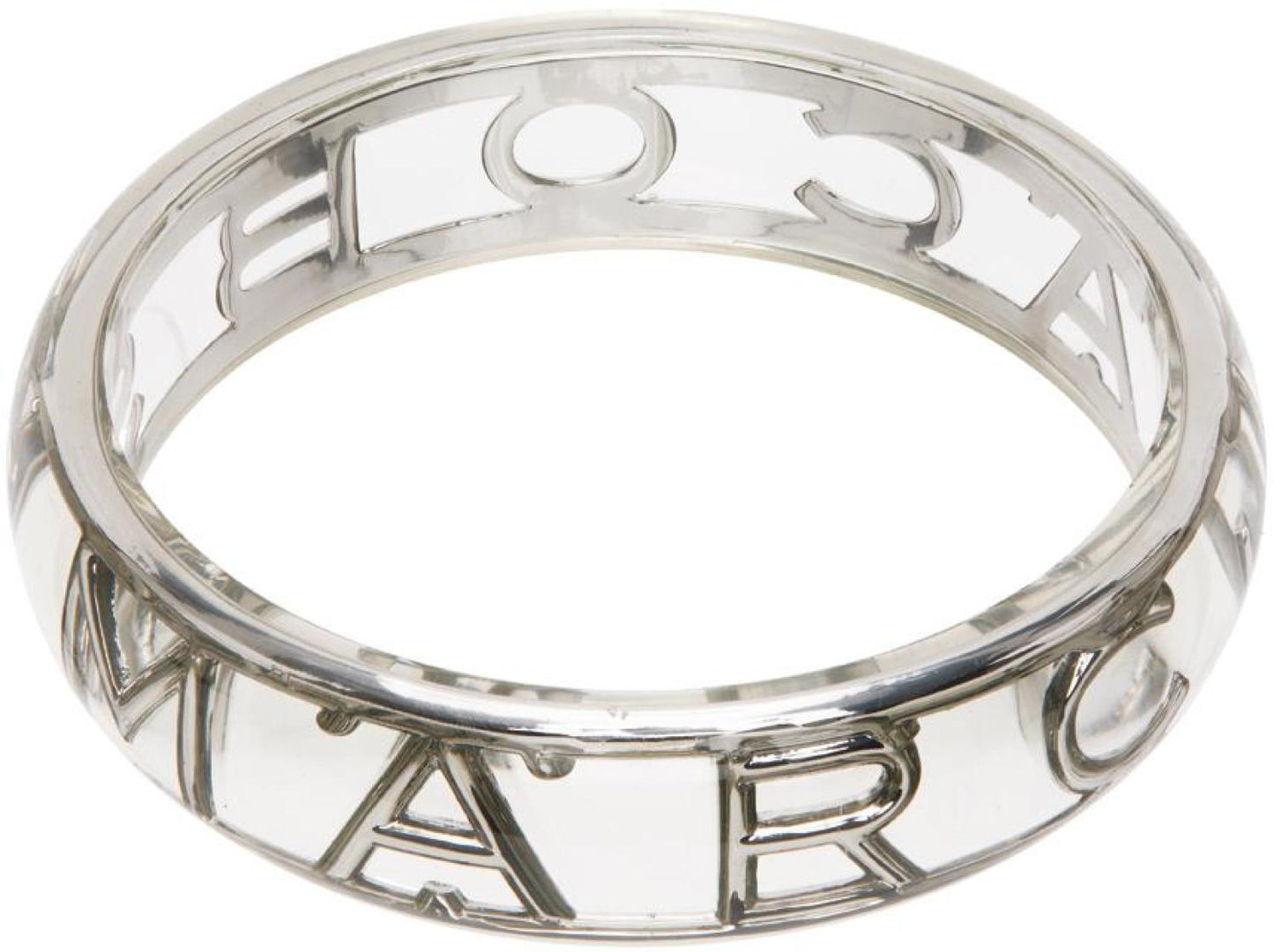 Transparent 'The Monogram' Bangle