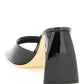 By far patent leather 'michele' mules
