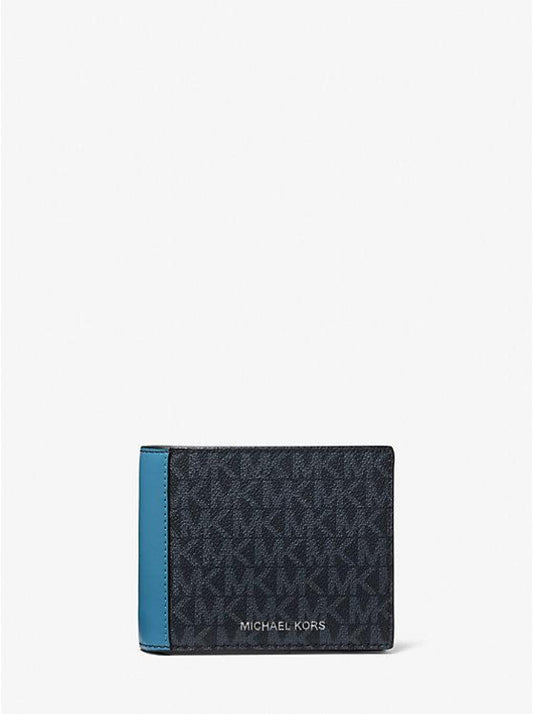 Cooper Signature Logo Billfold Wallet With Passcase