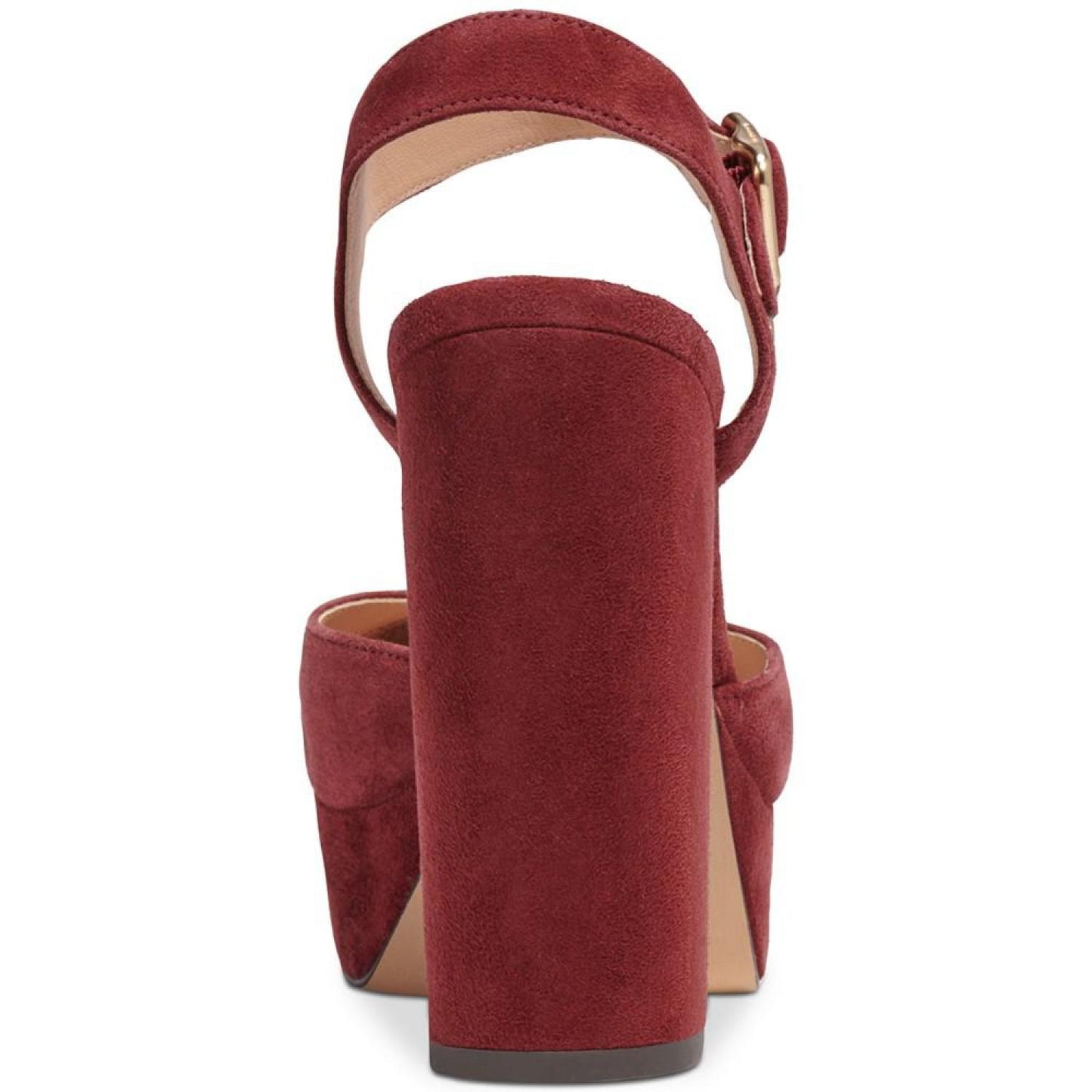 Women's Isabella Ankle-Strap Platform Block-Heel Pumps