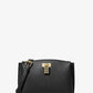 Ruby Medium Saffiano Leather Messenger Bag