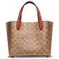 Signature Coated Canvas Willow Tote 24 with Convertible Straps