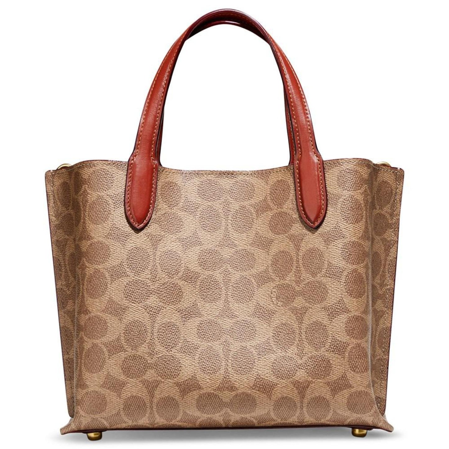 Signature Coated Canvas Willow Tote 24 with Convertible Straps
