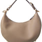 FENDI Fendigraphy Small Leather Hobo Bag
