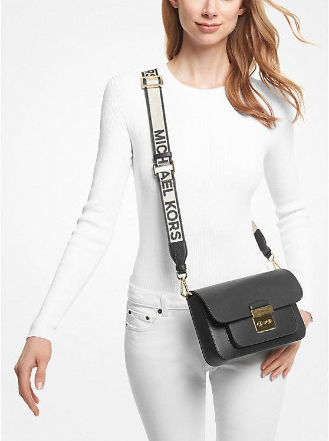 Sloan Editor Medium Leather Shoulder Bag