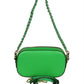 Michael Kors Jet Set Logo Plaque Zip-Up Crossbody Bag