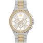 Men's Lennox Chronograph Two-Tone Stainless Steel Watch 45mm