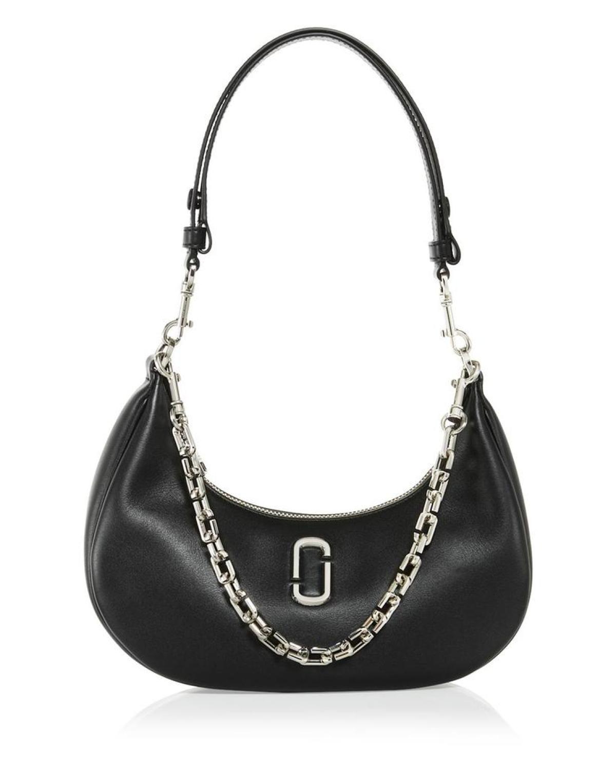 The J Marc Curve Shoulder Bag