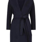 MAX MARA Women's Messi Blue Long Coat