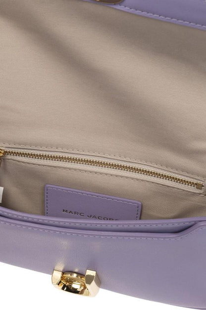 Marc Jacobs Logo Plaque Foldover Shoulder Bag