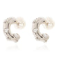 Marc Jacobs Embellished Hoop Earrings
