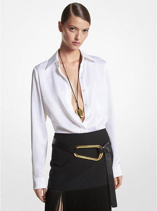 Hansen Charmeuse Shirt