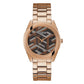 Women's Analog Rose Gold-Tone Stainless Steel Watch 40mm