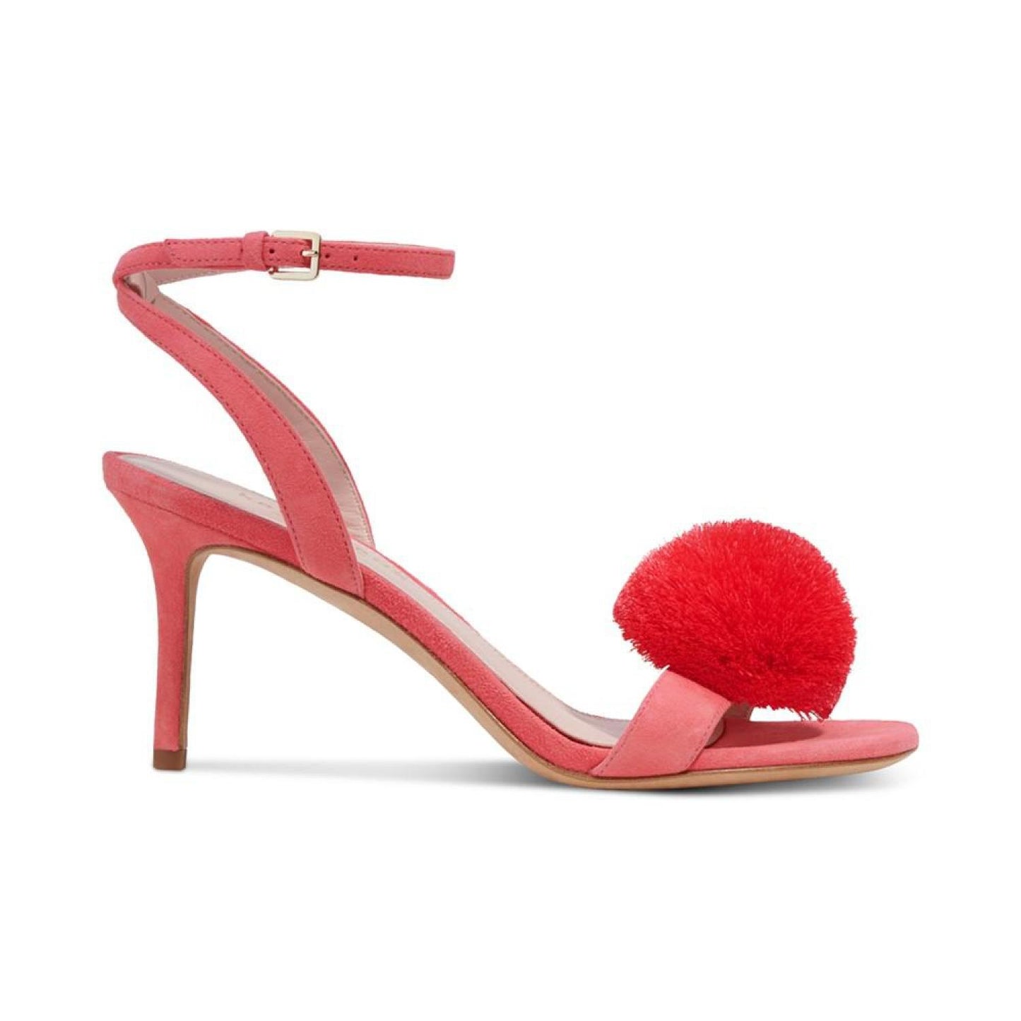 Women's Amour Pom Pom Ankle-Strap Dress Sandals