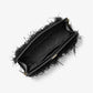 Tabitha Large Feather Embellished Clutch