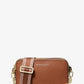 Jet Set Small Pebbled Leather Double Zip Camera Bag