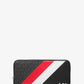 Cooper Logo Stripe and Faux Leather Smartphone Wallet