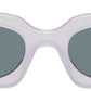 Purple Rectangular Sunglasses