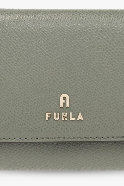 Furla Logo Plaque Snapped Wallet