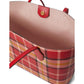 Bleecker Museum Plaid Printed PVC Large Tote