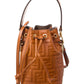 FENDI Mon Tresor Mini Leather Bucket Bag