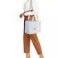 The Crackle Leather Medium Tote Bag