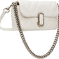 White 'The Mini Quilted J Shoulder Bag' Bag