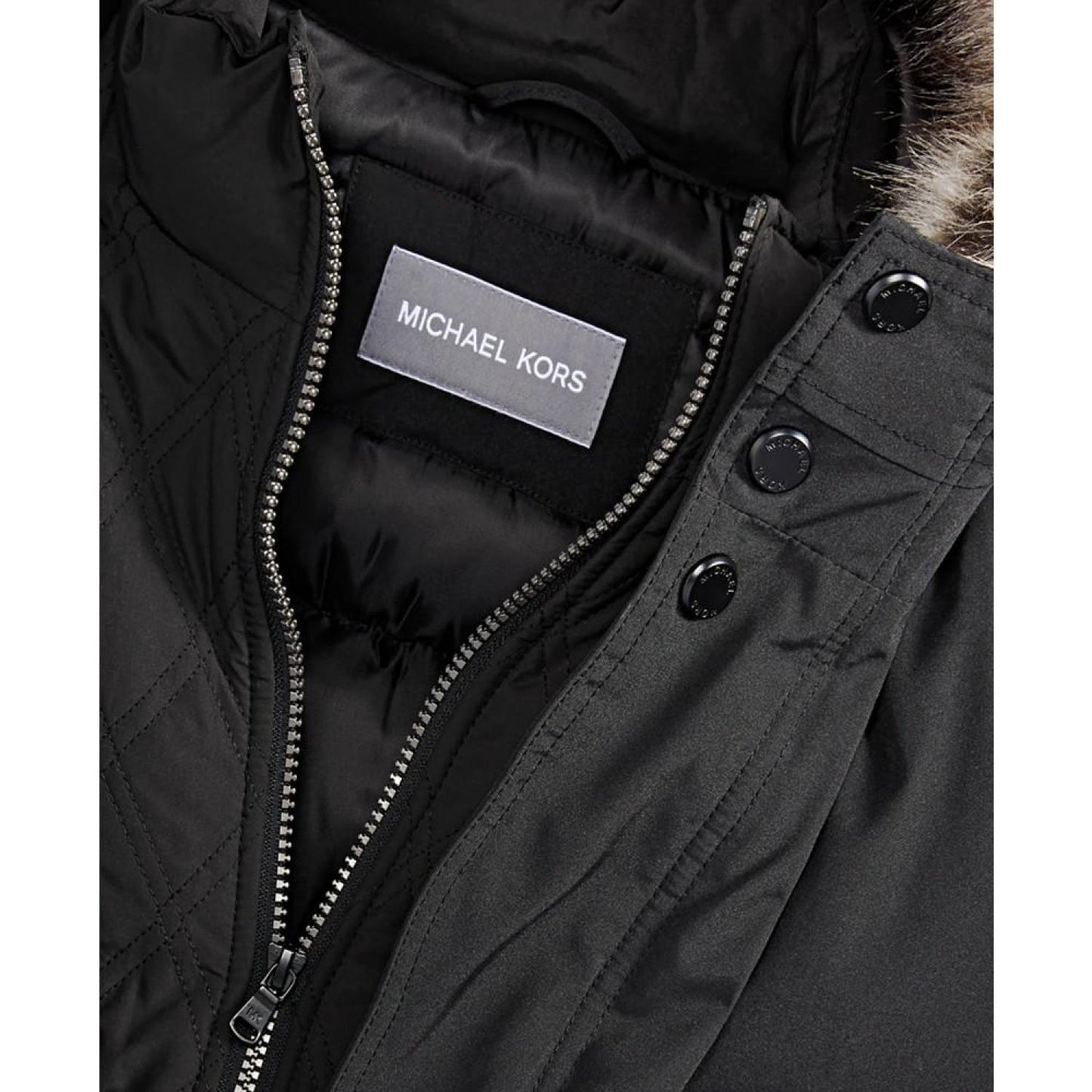 Michael Kors Men's Hooded Bib Snorkel Parka, Created for Macy's