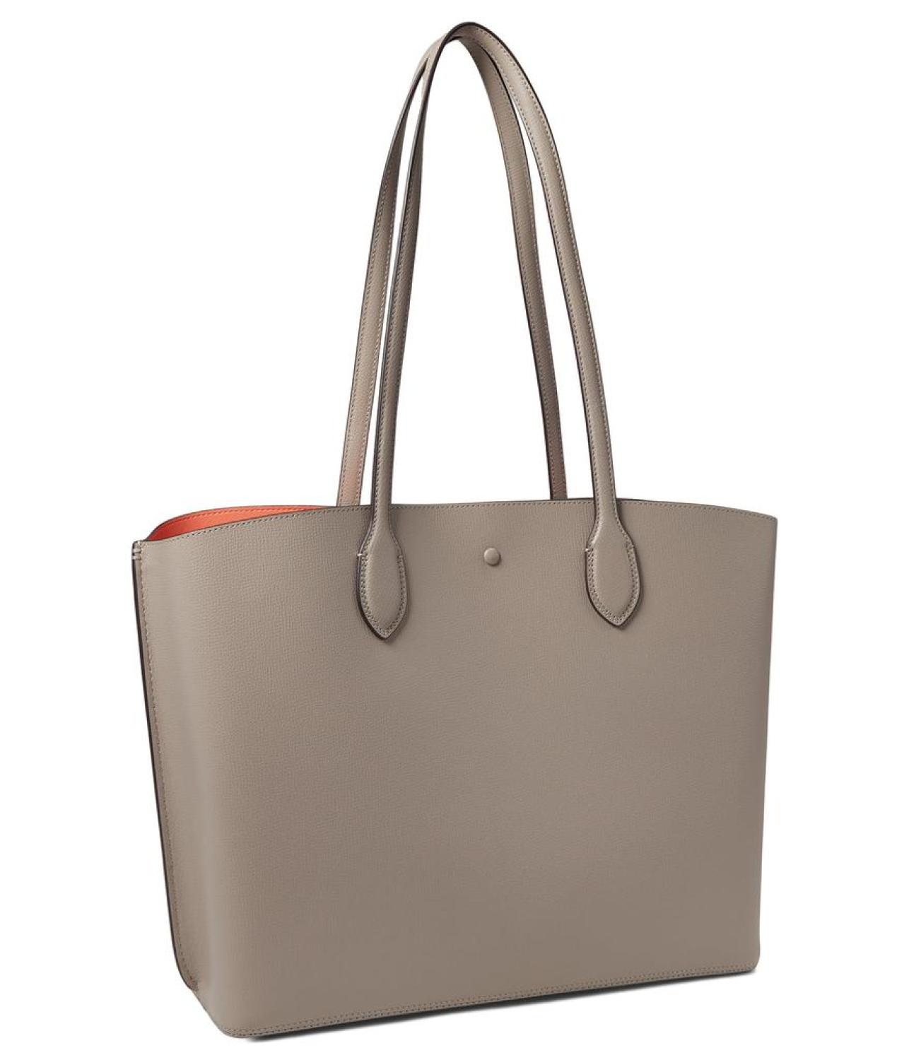 Suite Crossgrain Leather Work Tote