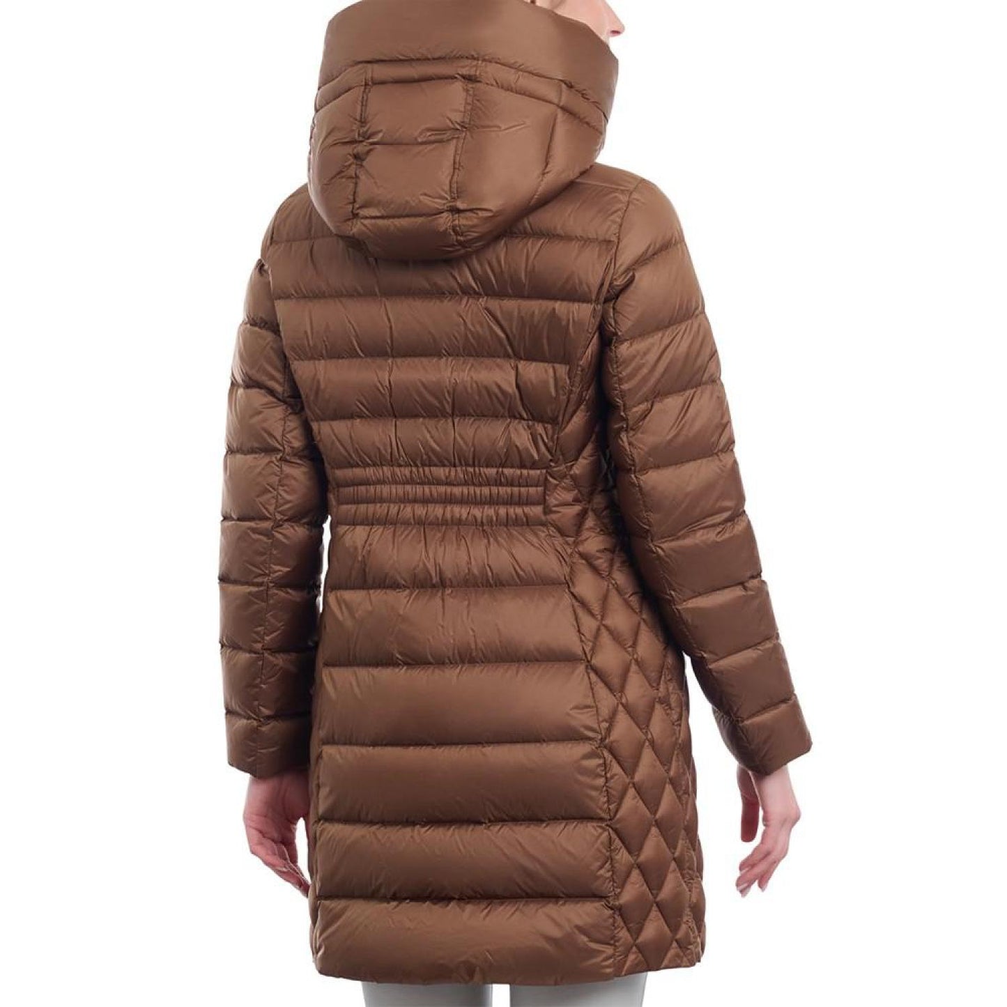 Women's Hooded Down Packable Puffer Coat, Created for Macy's