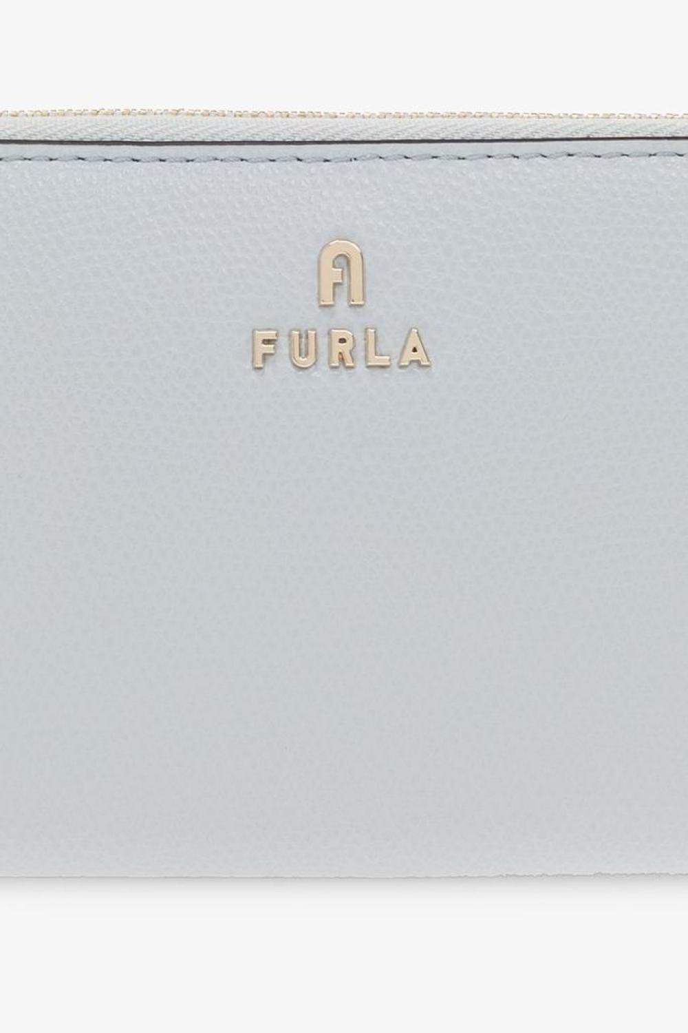 Furla Logo Plaque Zipped Continental Wallet