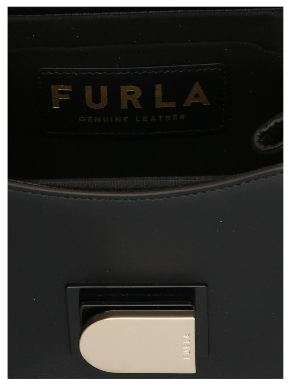 Furla Emma Foldover Top Small Tote Bag