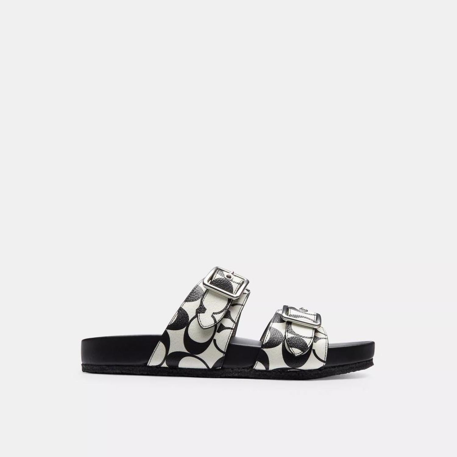 Coach hotsell signature sandals