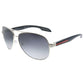 Prada Linea Rossa Lifestyle PS 53PS 1BC5W1 62mm Unisex Aviator Sunglasses
