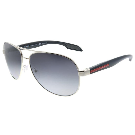 Prada Linea Rossa Lifestyle PS 53PS 1BC5W1 62mm Unisex Aviator Sunglasses