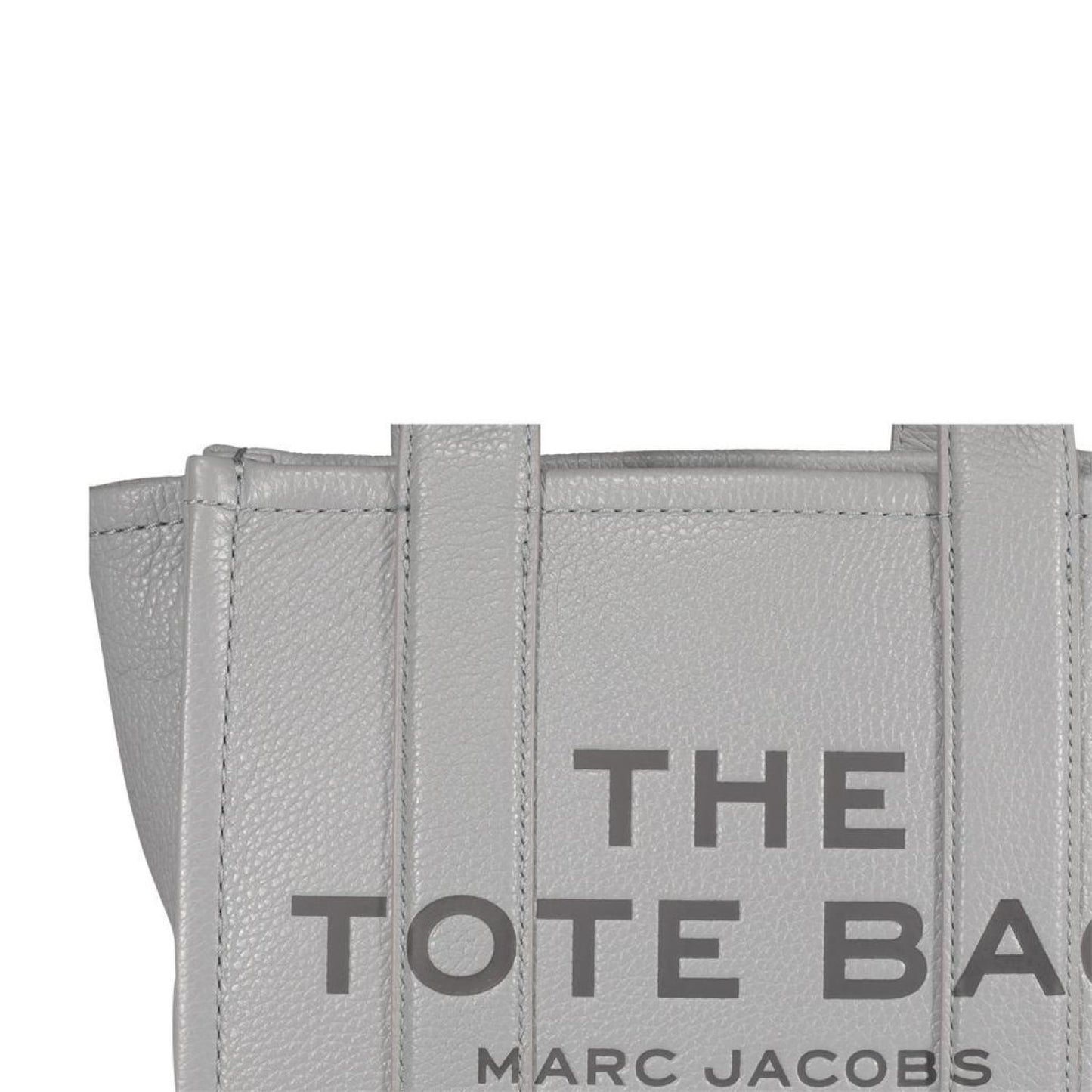 Marc Jacobs Logo Printed Zip-Up Small Tote Bag