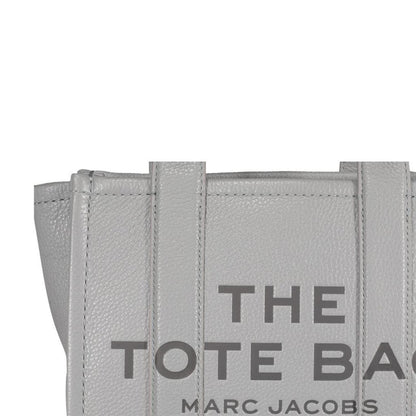 Marc Jacobs Logo Printed Zip-Up Small Tote Bag