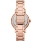 Women's Abbey Rose Gold-Tone Stainless Steel Bracelet Watch