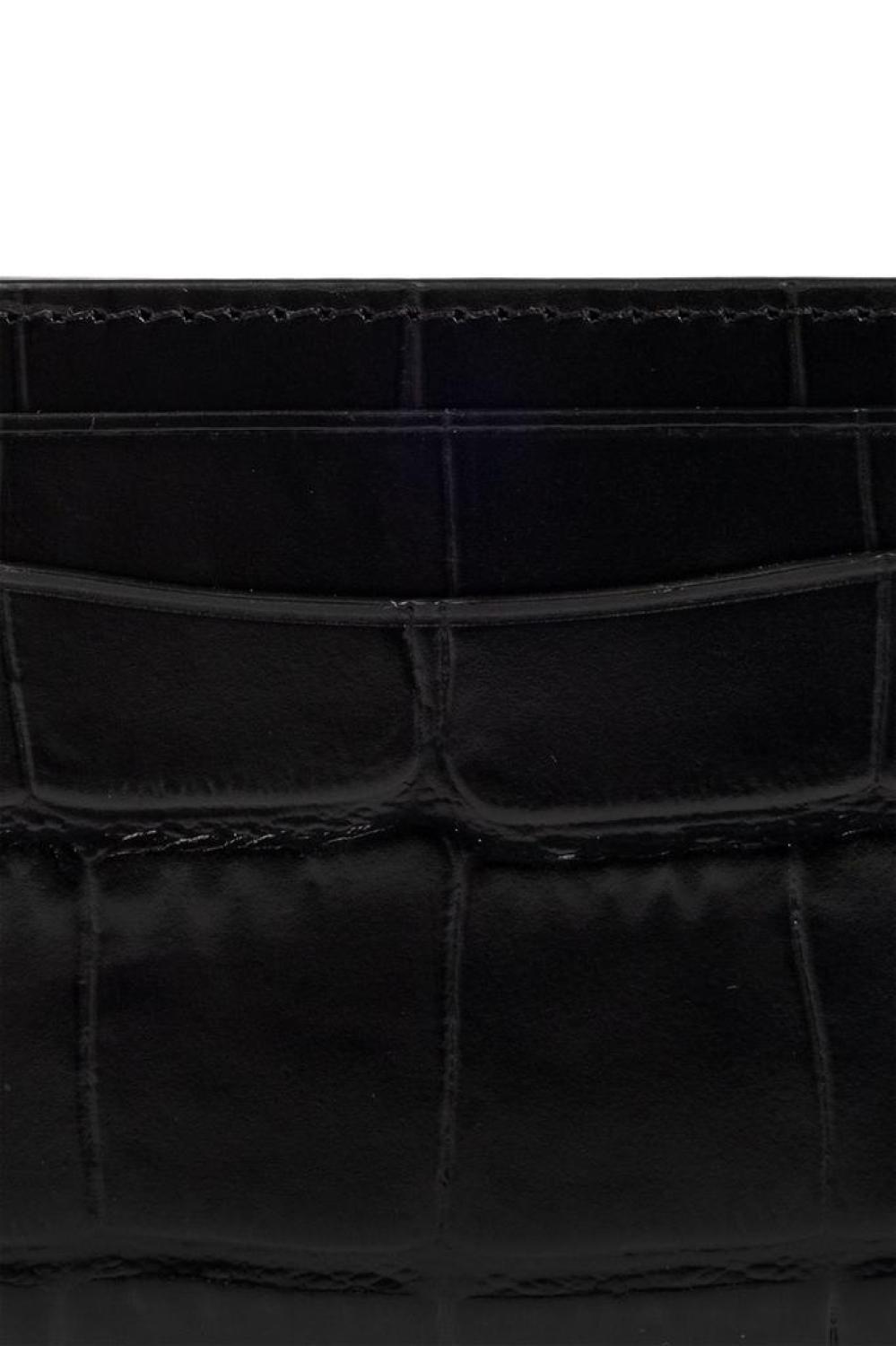 Coach Logo Plaque Embossed Card Case